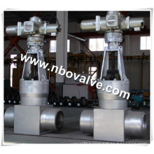 Power Station Pressure Seal Globe Valve 2500lb (J61Y-550deg c)